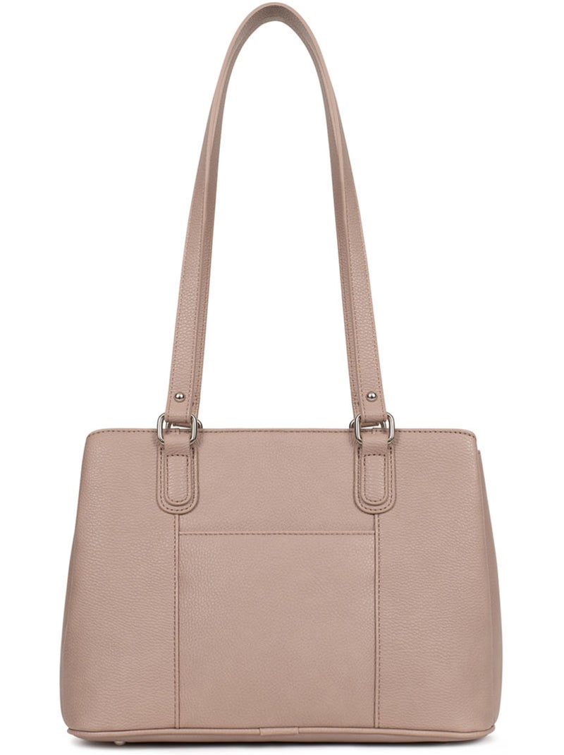 Borsa a tracolla con 2 manici maya hexagona Grigio - Kiabi