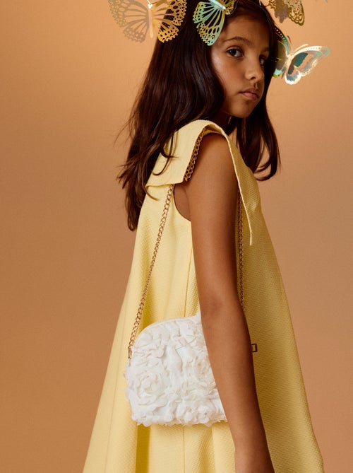 Borsa a tracolla con effetto fiore - Kiabi