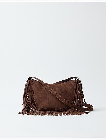 Borsa a tracolla con frange, MO Fashion