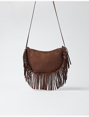 Borsa a tracolla con frange, MO Fashion