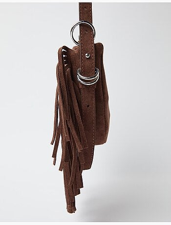 Borsa a tracolla con frange, MO Fashion
