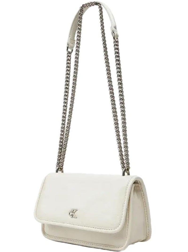 Borsa a Tracolla Donna Calvin Klein Jeans Ecru - Kiabi