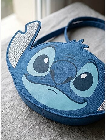 Borsa a tracolla effetto 3d in similpelle stitch disney