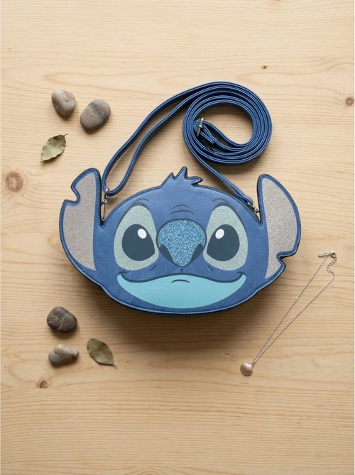 Borsa a tracolla effetto 3d in similpelle stitch disney - Kiabi
