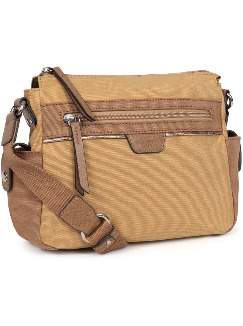 Borsa a tracolla kaya hexagona Beige sabbia - Kiabi