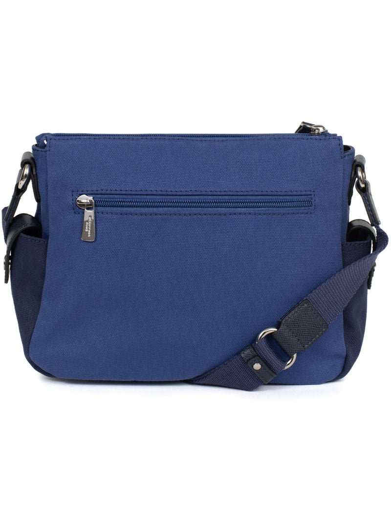Borsa a tracolla kaya hexagona Blu marino - Kiabi