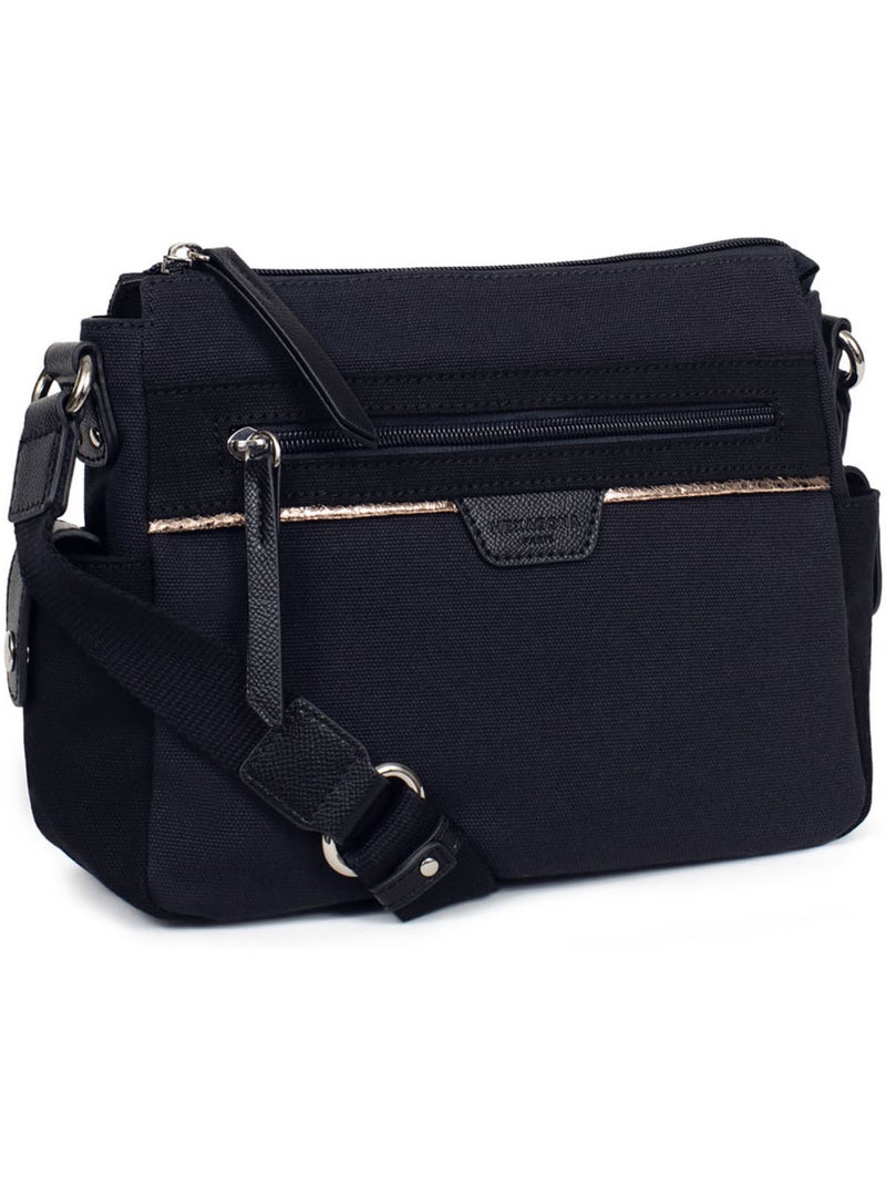 Borsa a tracolla kaya hexagona Blu notte - Kiabi