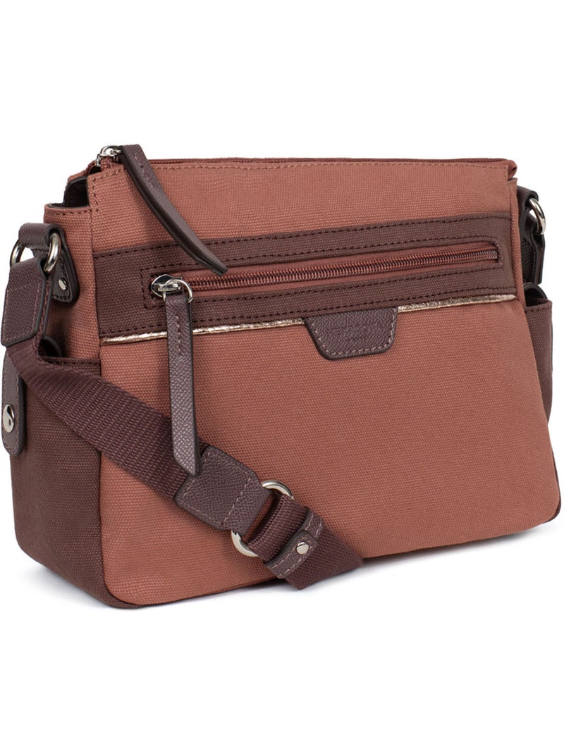 Borsa a tracolla kaya hexagona Rosa antico - Kiabi