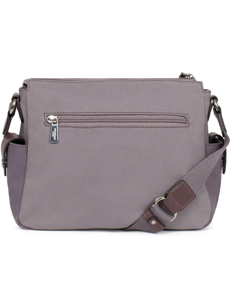 Borsa a tracolla kaya hexagona Viola chiaro - Kiabi