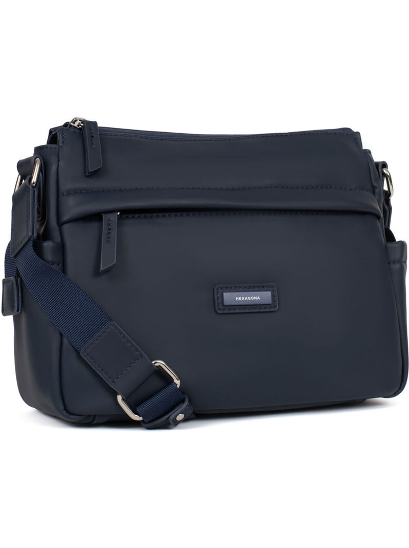 Borsa a tracolla nami hexagona Blu notte - Kiabi