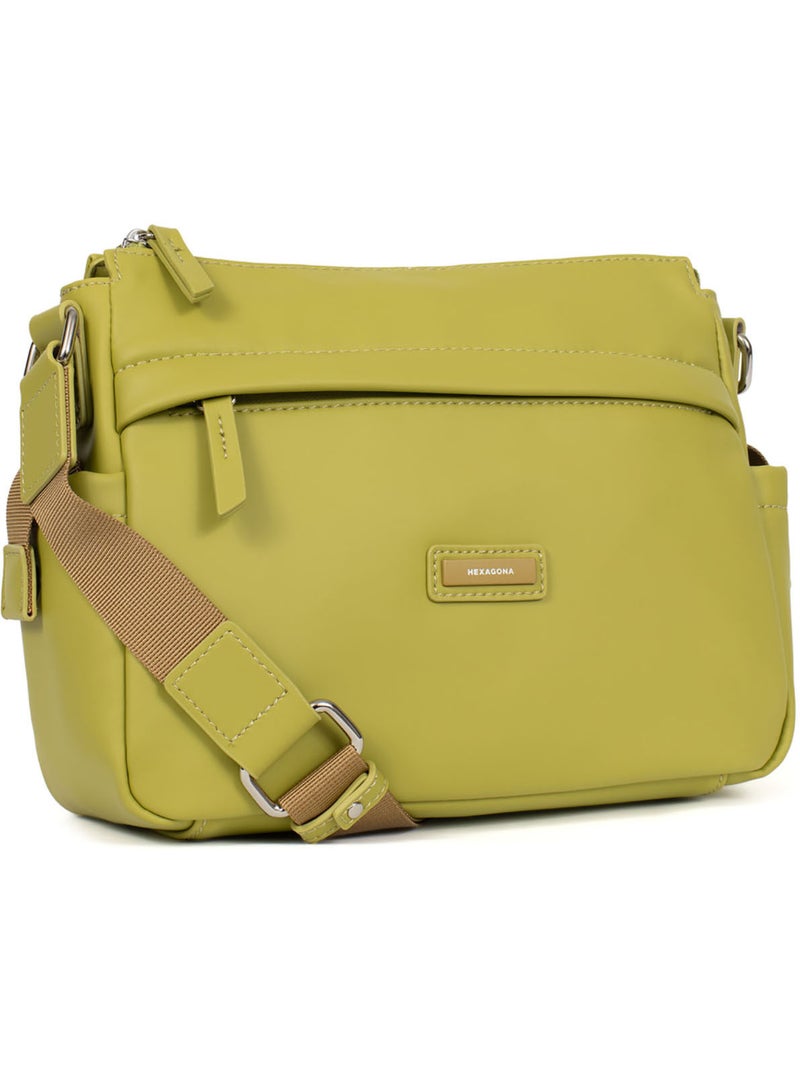 Borsa a tracolla nami hexagona Verde anice - Kiabi
