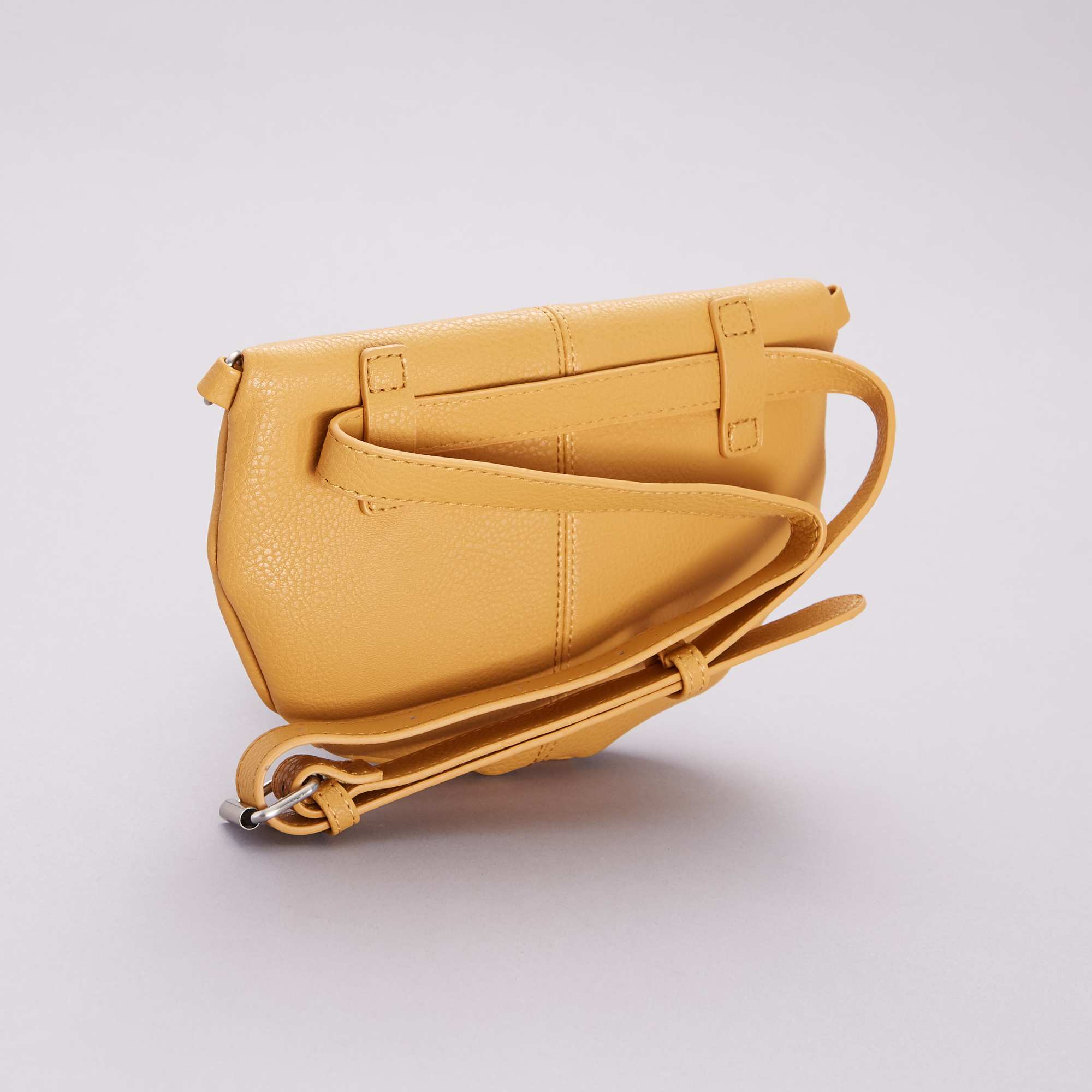 Borsa A Tracolla Donna Elegante - Marsupio In Pelle PU Bianco Con Tracolla Regolabile - Foto 11