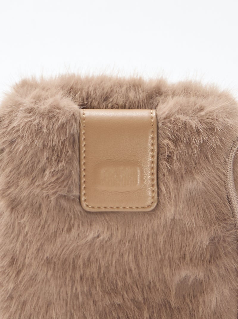 Borsa a tracolla porta cellulare Grigio - Kiabi