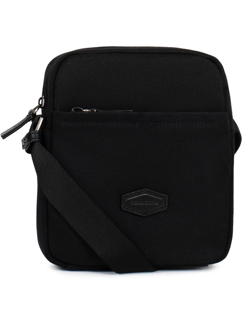 Borsa a tracolla robin hexagona Nero - Kiabi