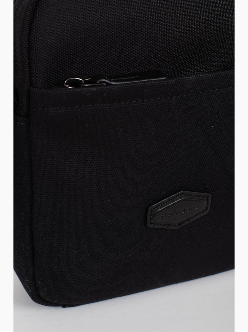 Borsa a tracolla robin hexagona Nero - Kiabi