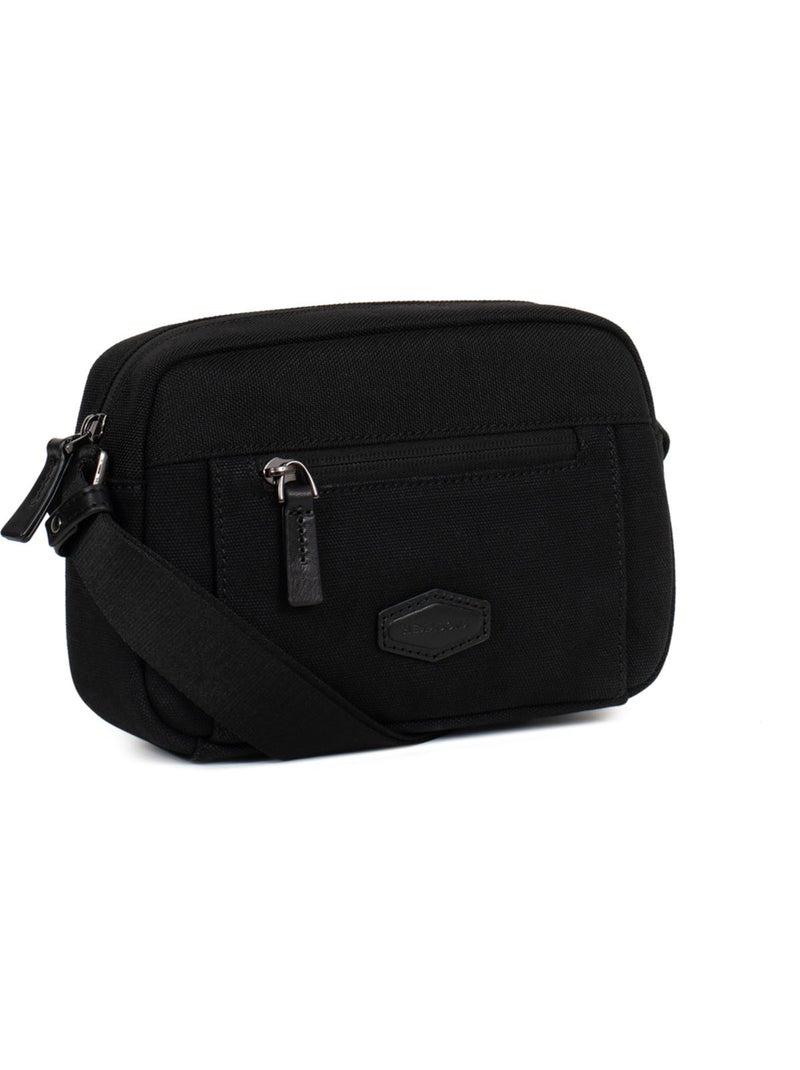 Borsa a tracolla robin hexagona Nero - Kiabi