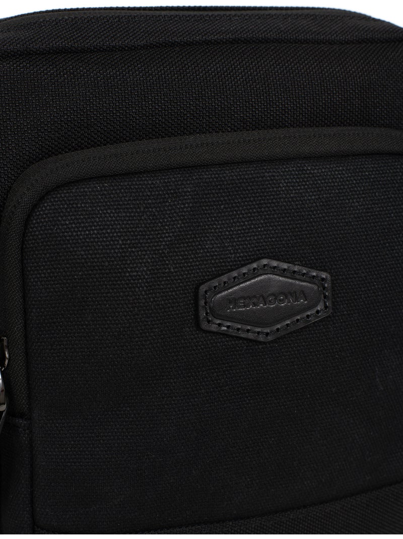 Borsa a tracolla robin hexagona Nero - Kiabi