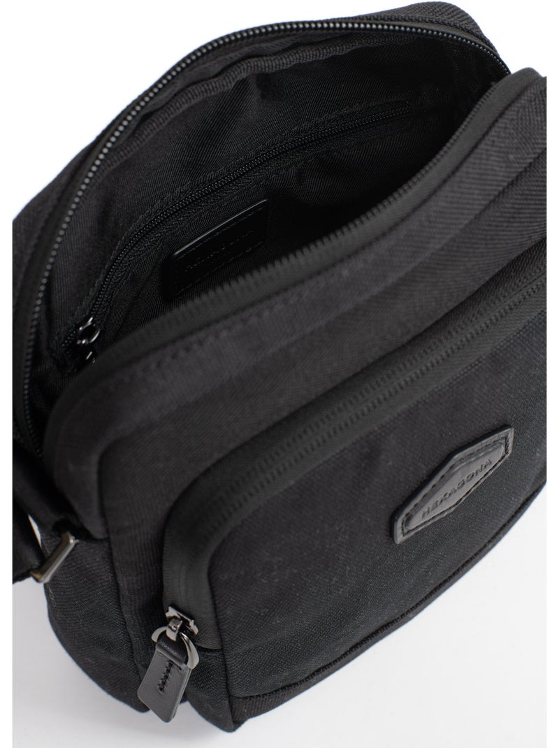 Borsa a tracolla robin hexagona Nero - Kiabi