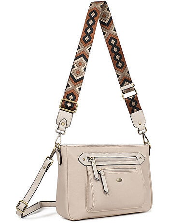 Borsa a tracolla ronda hexagona