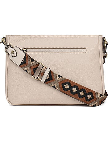 Borsa a tracolla ronda hexagona