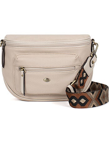 Borsa a tracolla ronda hexagona