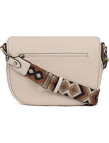 Borsa a tracolla ronda hexagona