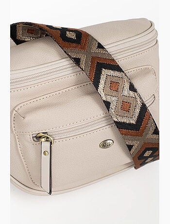 Borsa a tracolla ronda hexagona