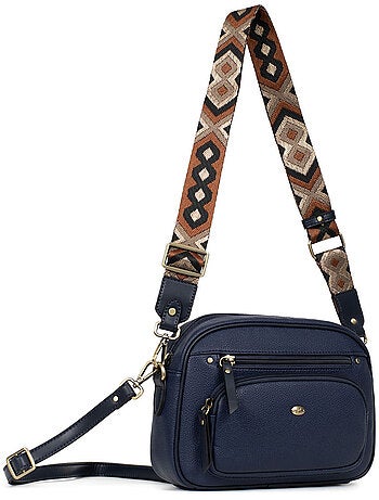 Borsa a tracolla ronda hexagona