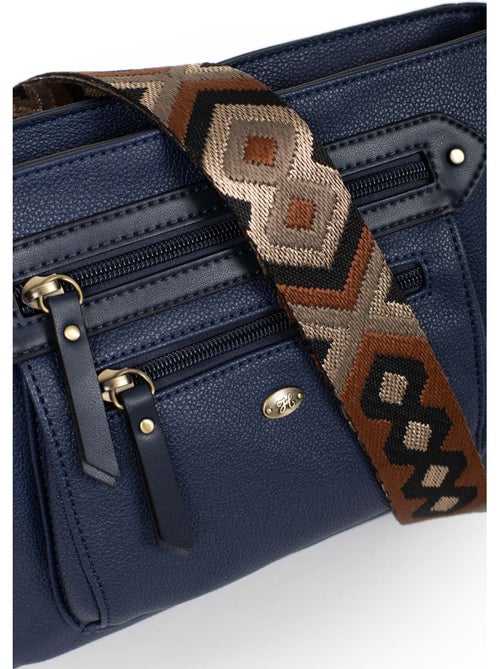 Borsa a tracolla ronda hexagona - Kiabi