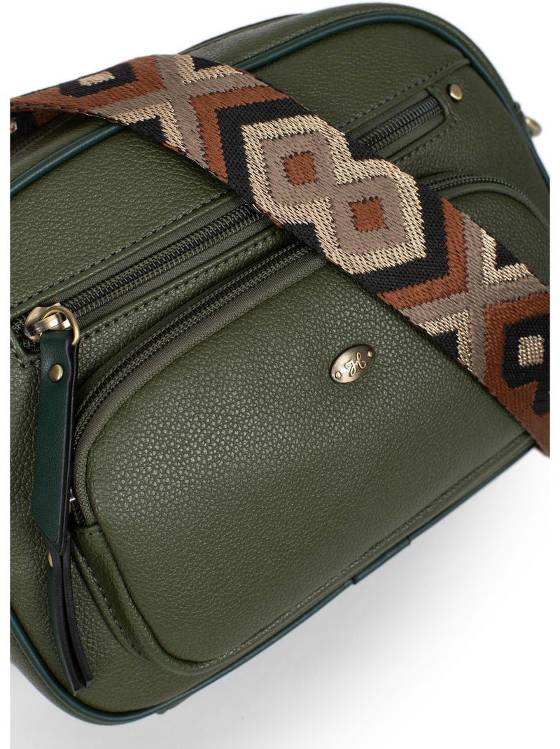 Borsa a tracolla ronda hexagona Cachi - Kiabi