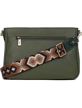 Borsa a tracolla ronda hexagona