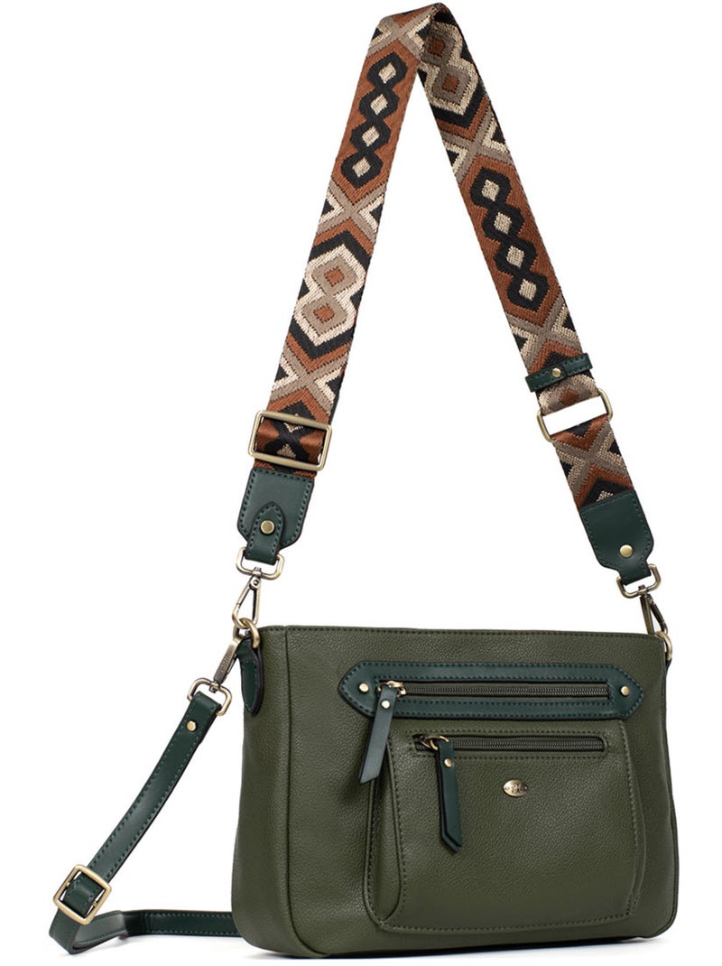 Borsa a tracolla ronda hexagona Cachi - Kiabi