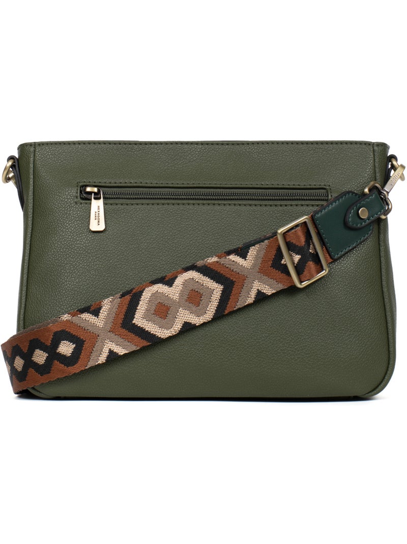 Borsa a tracolla ronda hexagona Cachi - Kiabi