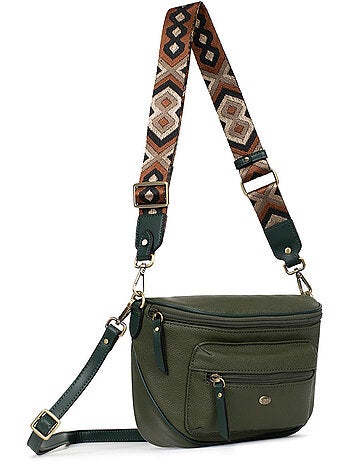 Borsa a tracolla ronda hexagona