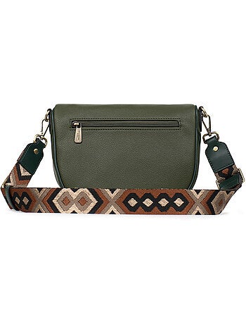 Borsa a tracolla ronda hexagona