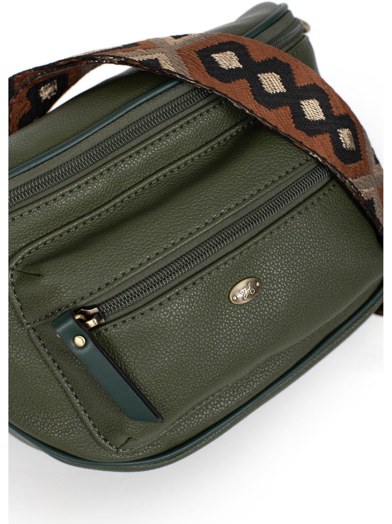 Borsa a tracolla ronda hexagona Cachi - Kiabi