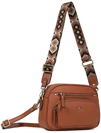 Borsa a tracolla ronda hexagona
