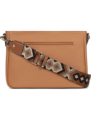 Borsa a tracolla ronda hexagona