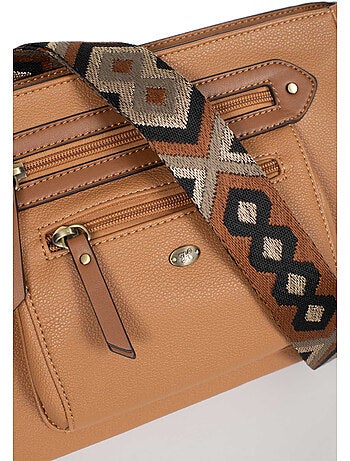 Borsa a tracolla ronda hexagona