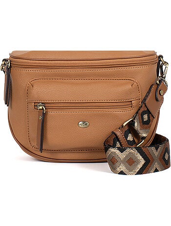 Borsa a tracolla ronda hexagona