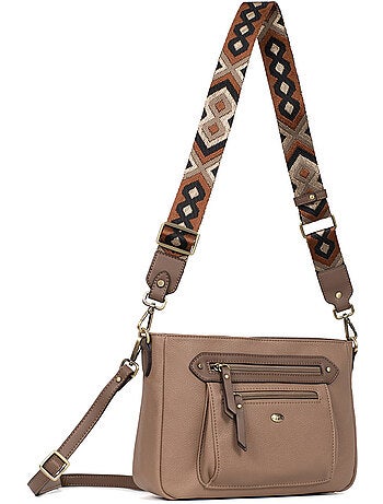 Borsa a tracolla ronda hexagona