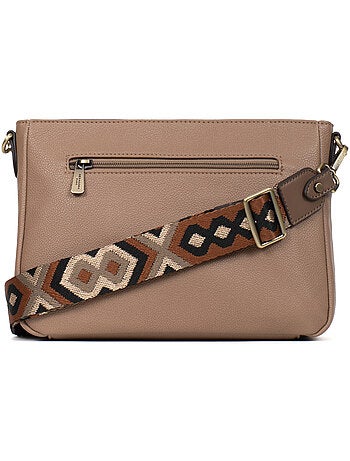 Borsa a tracolla ronda hexagona