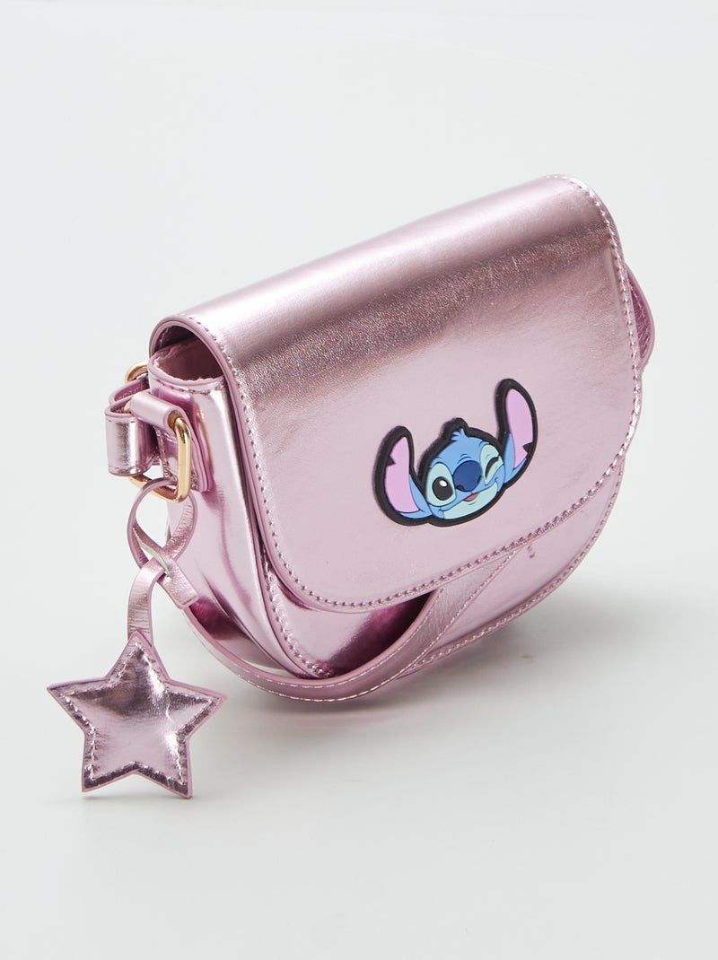 Borsa a tracolla 'Stitch' in similpelle VIOLA - Kiabi