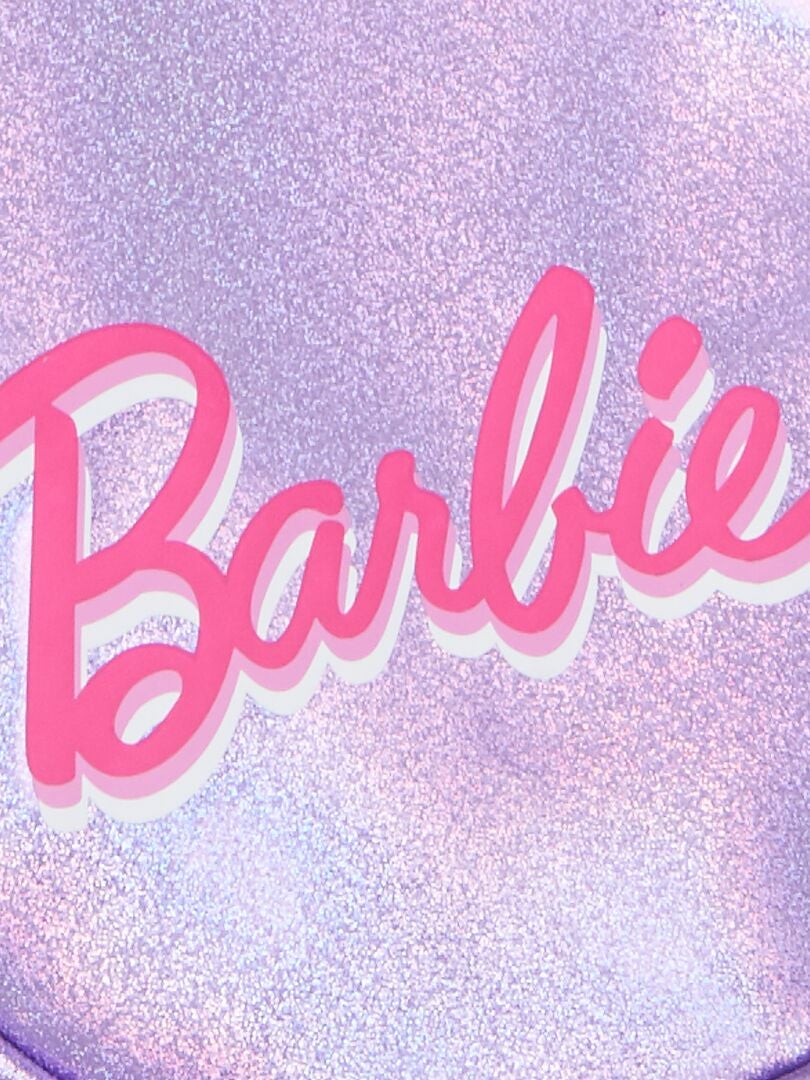 Borsa A Tracolla Barbie A Forma Di Cuore - Per Bambine, Rosa, 18x16x5cm, Zip E Tracolla Regolabile