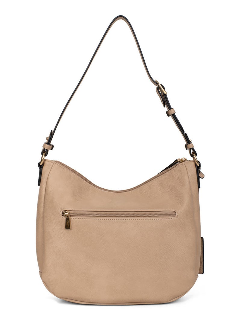 Borsa a tracolla toscane hexagona Beige sabbia - Kiabi