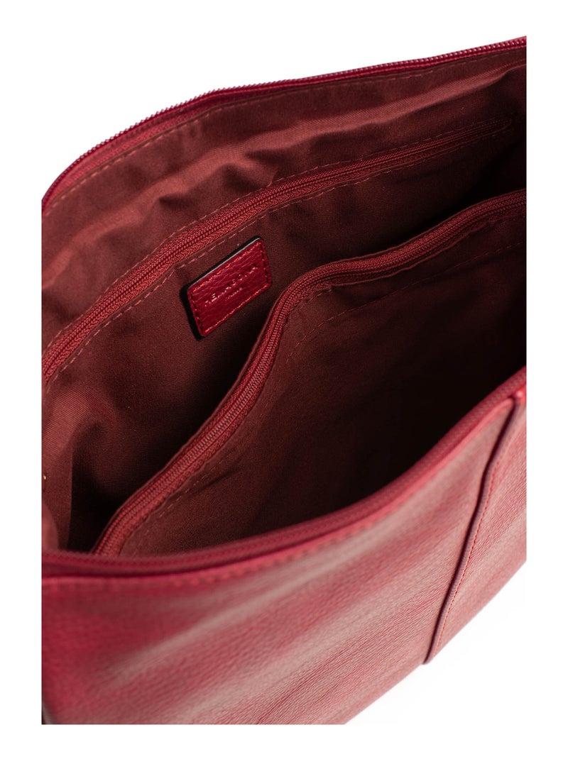 Borsa a tracolla toscane hexagona Lampone - Kiabi