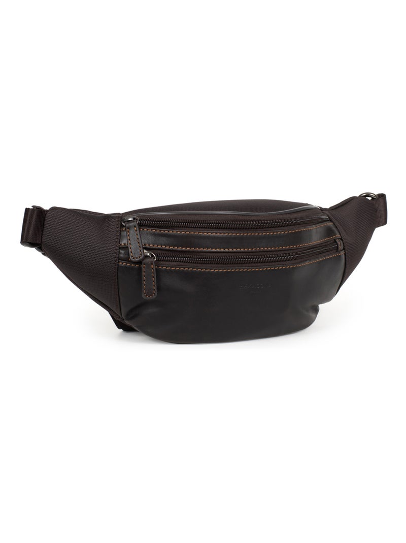 Borsa a tracolla travel hexagona Marrone - Kiabi