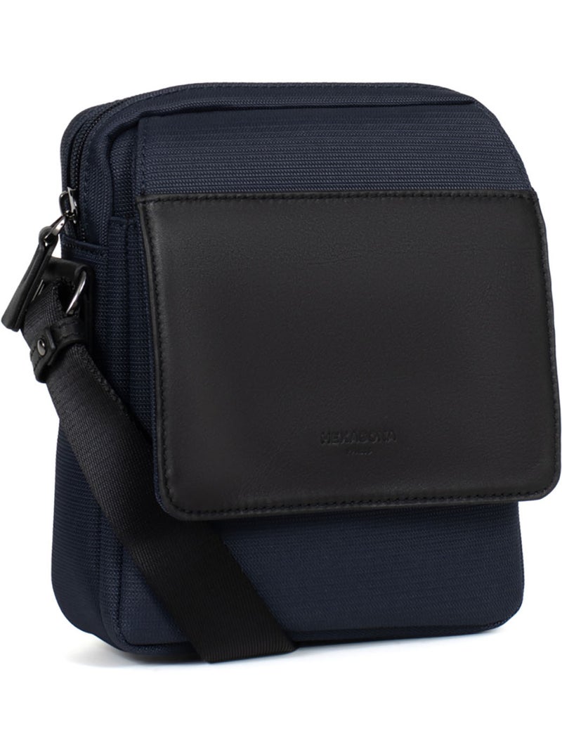 Borsa a tracolla travel light hexagona Blu marino - Kiabi