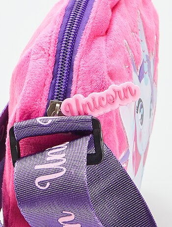 Borsa a tracolla 'unicorno' in velluto
