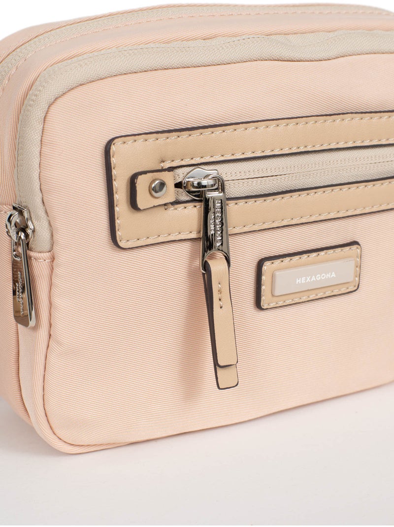 Borsa a tracolla yona hexagona Beige - Kiabi
